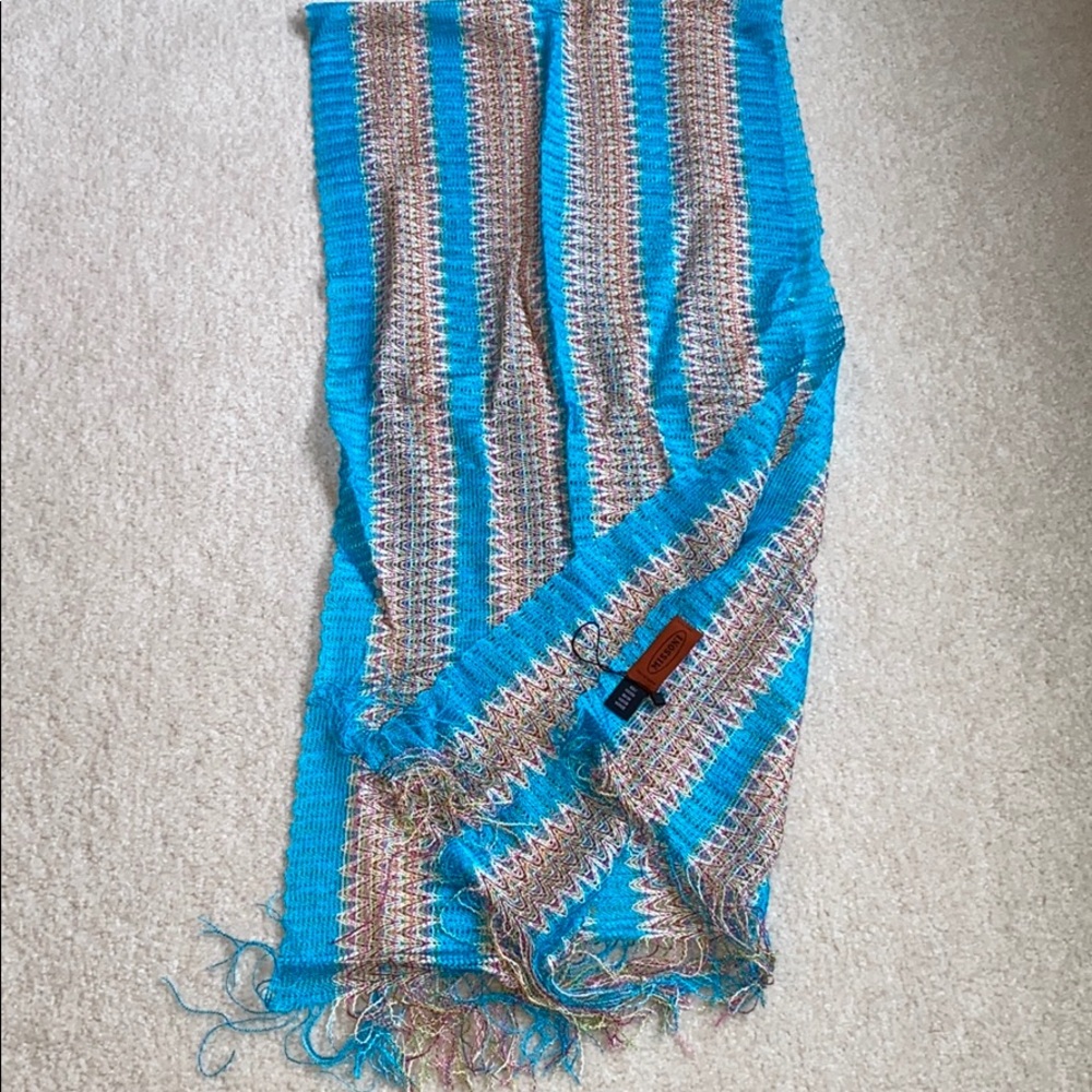 New Missoni Loose weave Stripe scarf shopbop